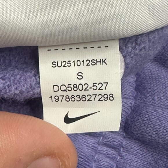 NWT Nike Women's Sportswear Club Fleece Mid Rise 3” Shorts Size Small - Picture 10 of 15